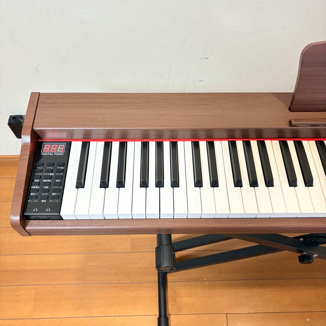 【美品・動作良好】Longeye 88鍵盤 電子ピアノ スタンド付属