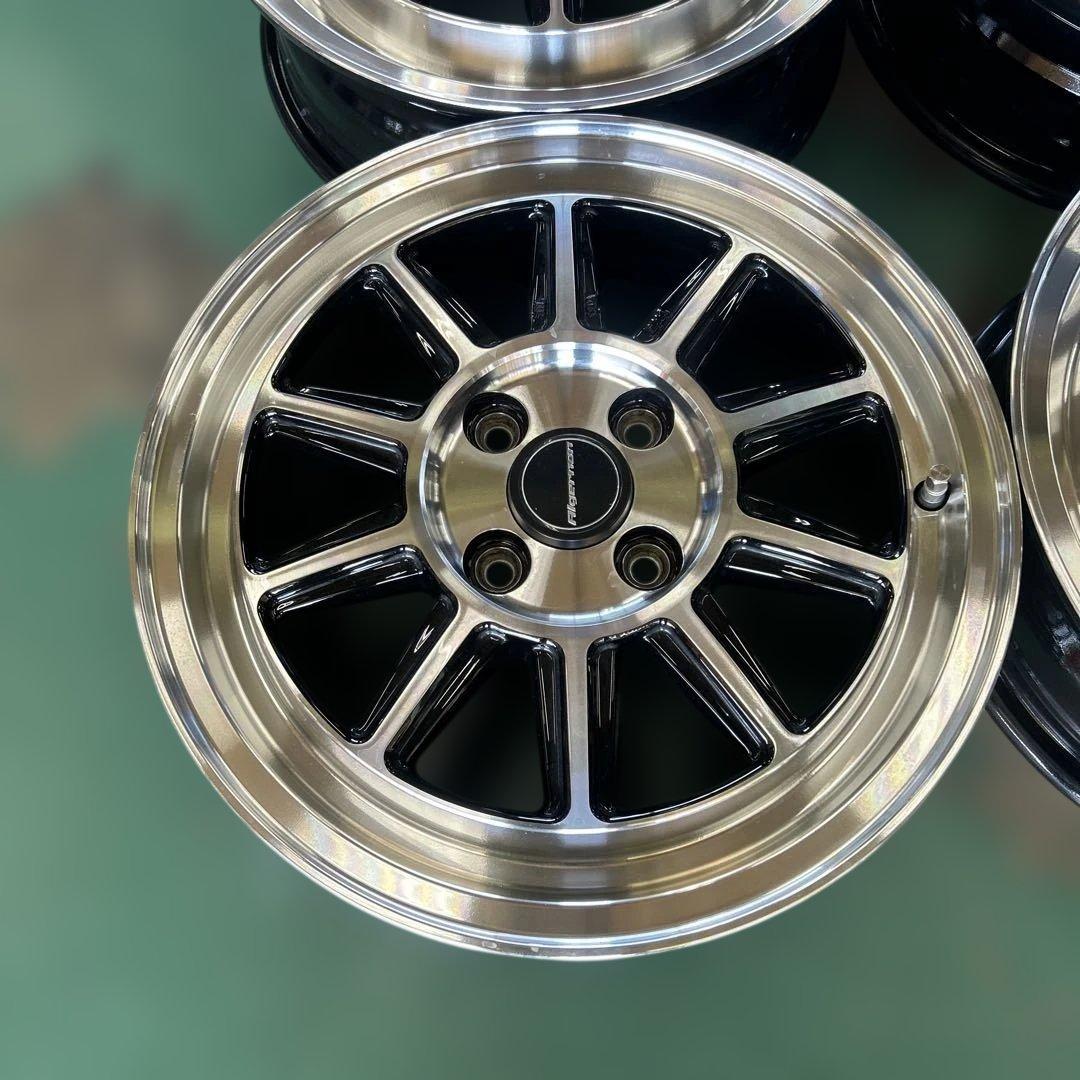 中古アルミ15x5.0 アルジェノンフェニーチェRX4 新品同様 4本セット