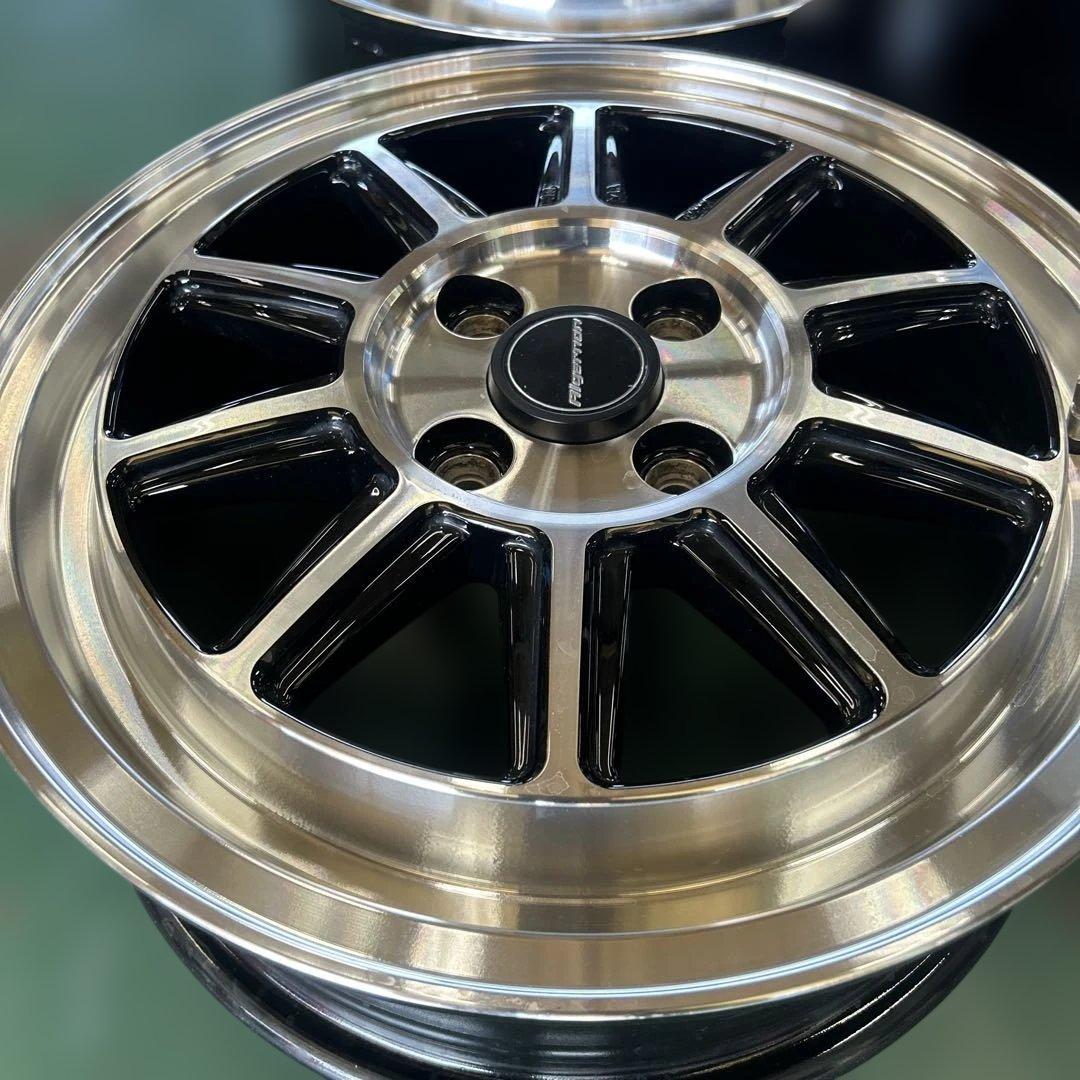 中古アルミ15x5.0 アルジェノンフェニーチェRX4 新品同様 4本セット