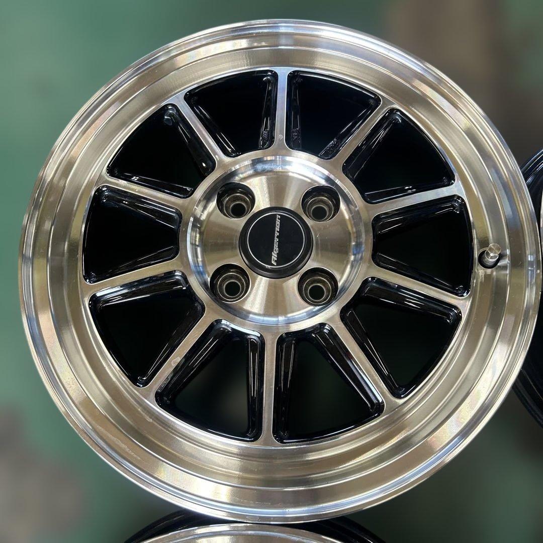 中古アルミ15x5.0 アルジェノンフェニーチェRX4 新品同様 4本セット