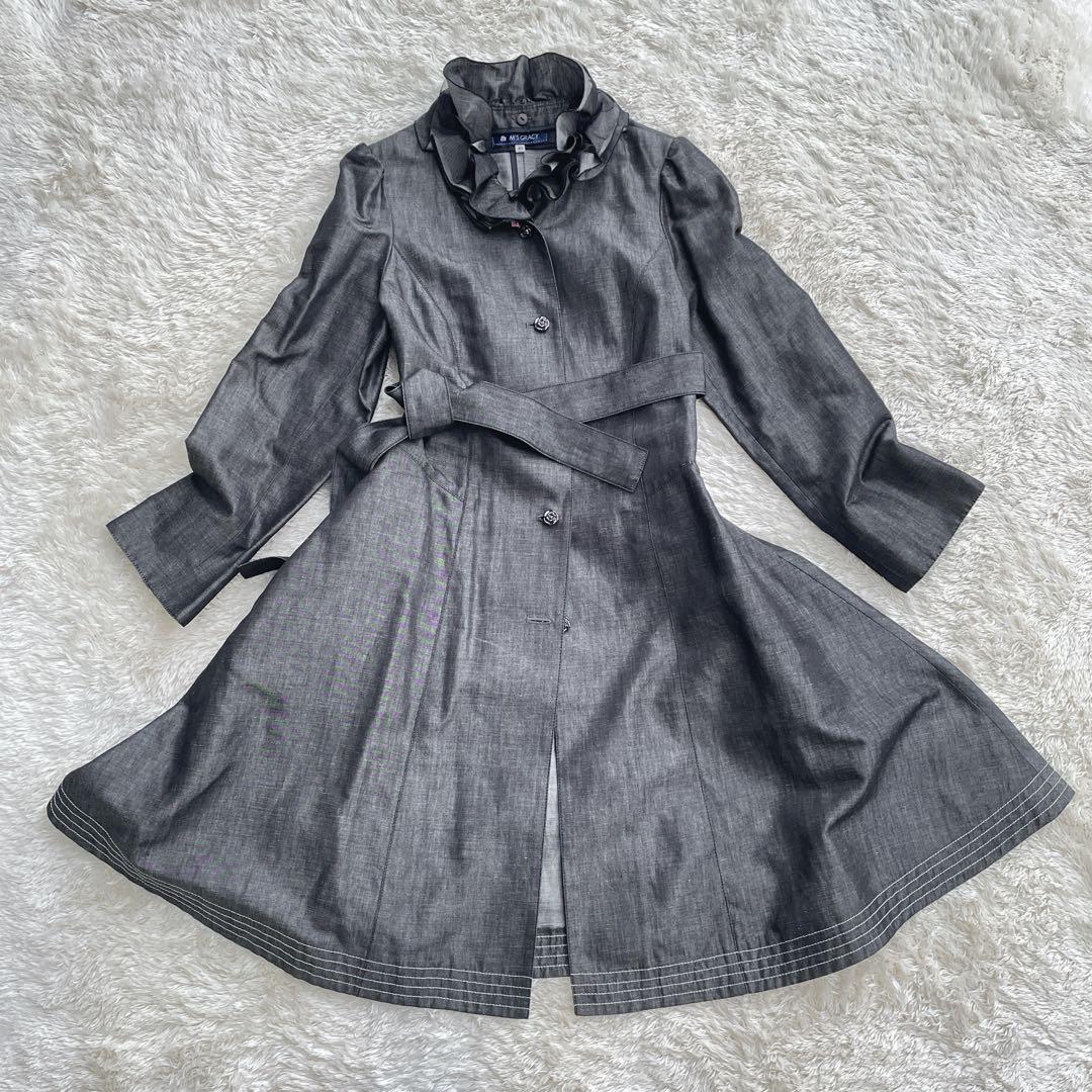 M'S GRACY 2way フリル ワンピース Aライン コート