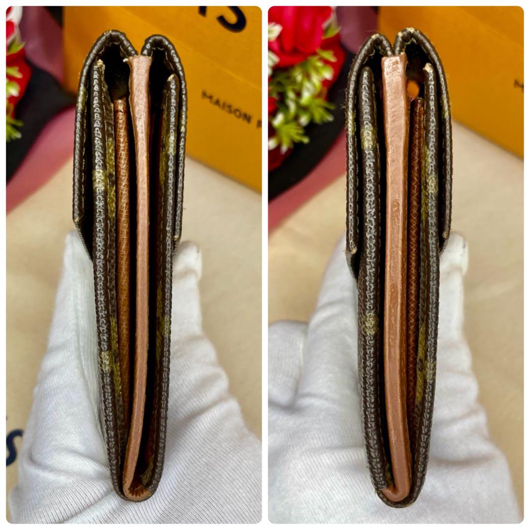 ルイヴィトン ポルトモネビエカルトクレディ モノグラム 三つ折財布 ヴィンテージ