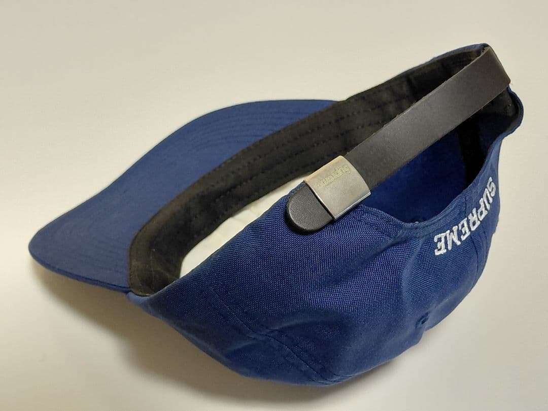 美品　Supreme　Cordura　S Logo　6-Panel　\"Navy\"