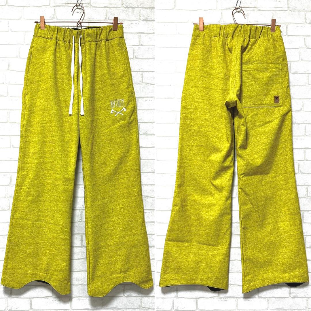 ☆美品☆ ANTHEM 耐水 裏フリース ストレッチ スノボパンツ スノーパンツ