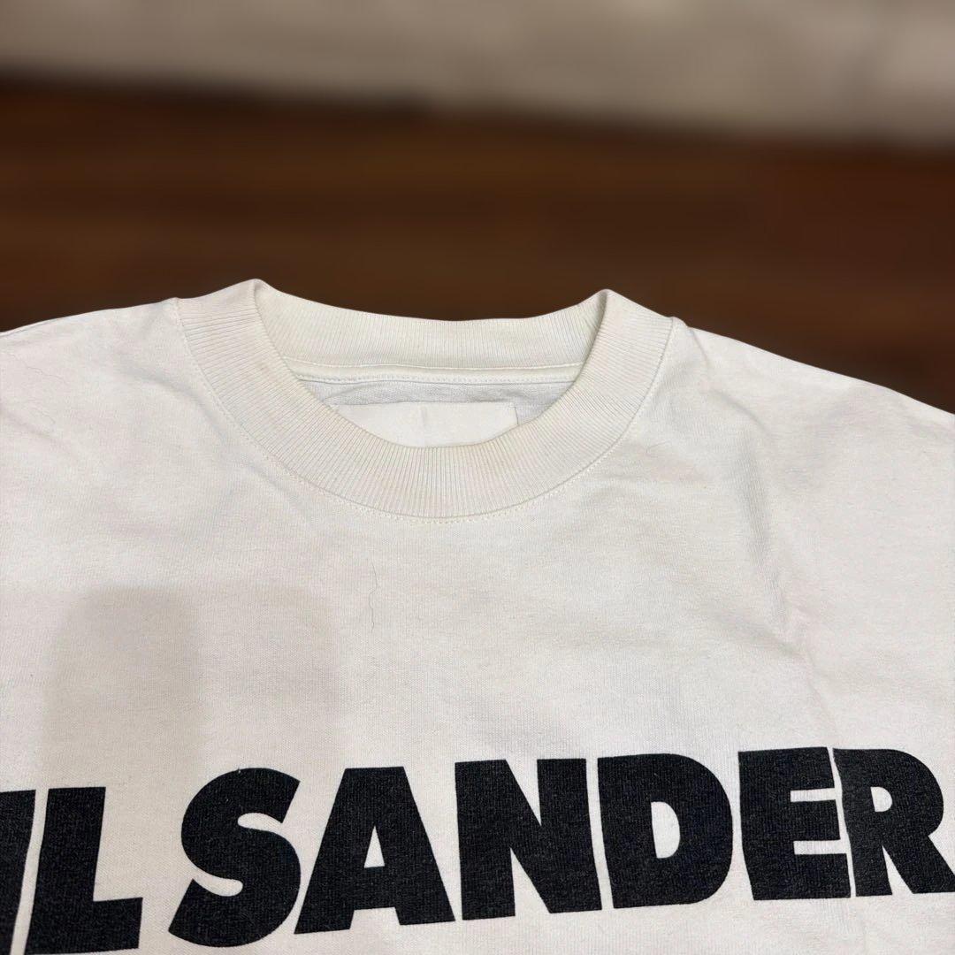 JIL SANDER ロゴプリント Tシャツ ホワイト