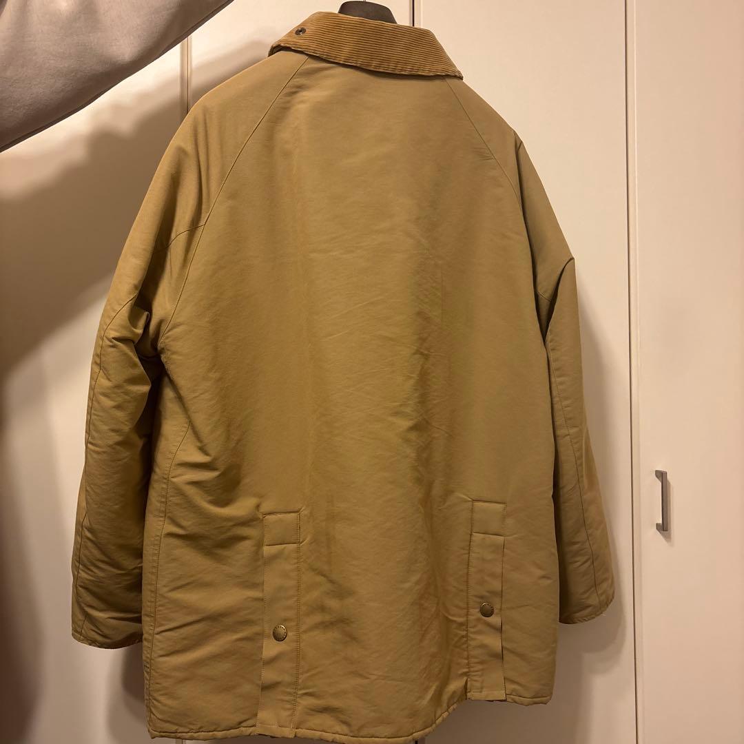 Barbour ×DOORS FLEELELINEDベージュジャケット