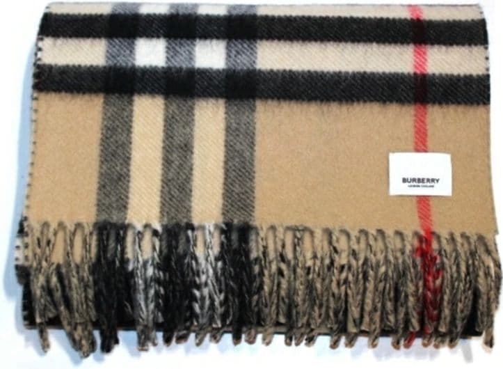 本日限定【BURBERRY】GIANT CHECK CASHMERE マフラー