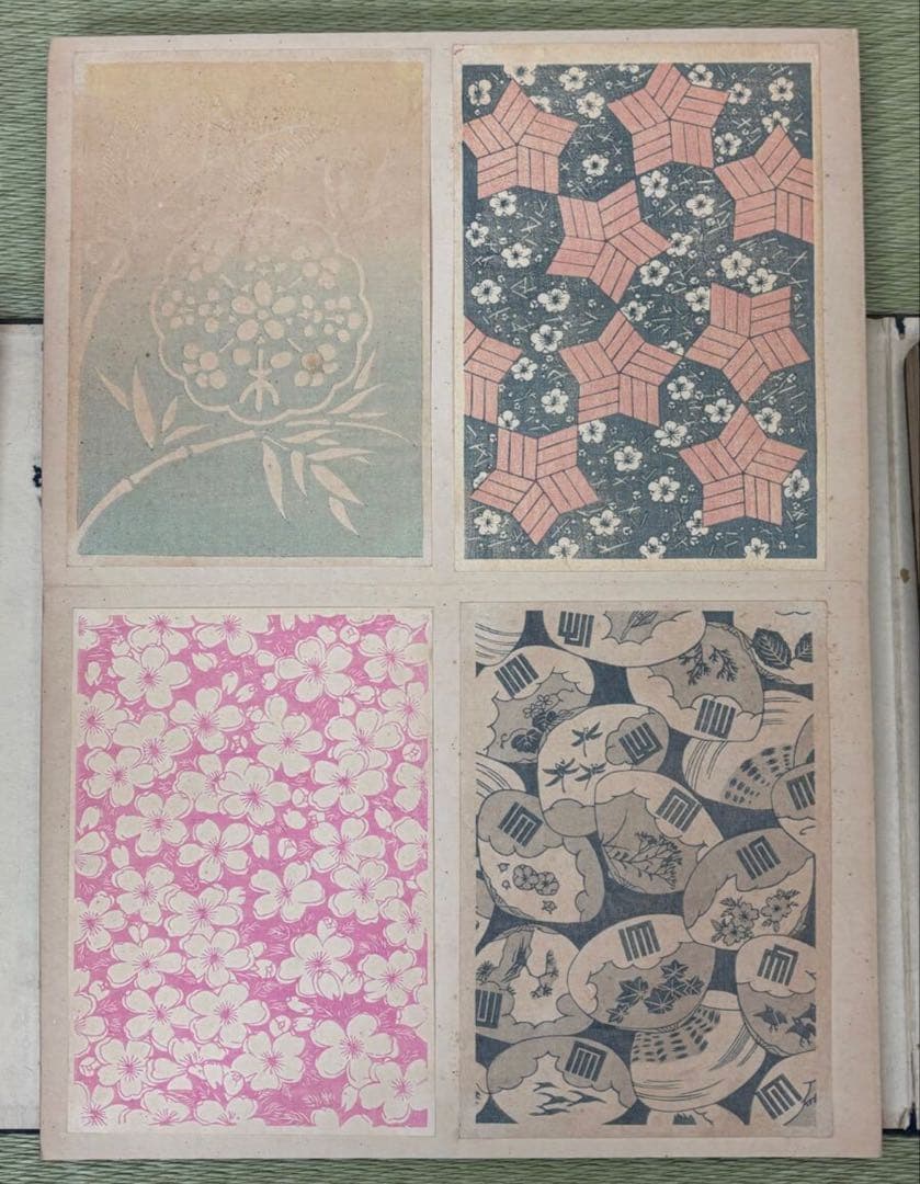 木版画　100枚　上中下三巻セット 古書