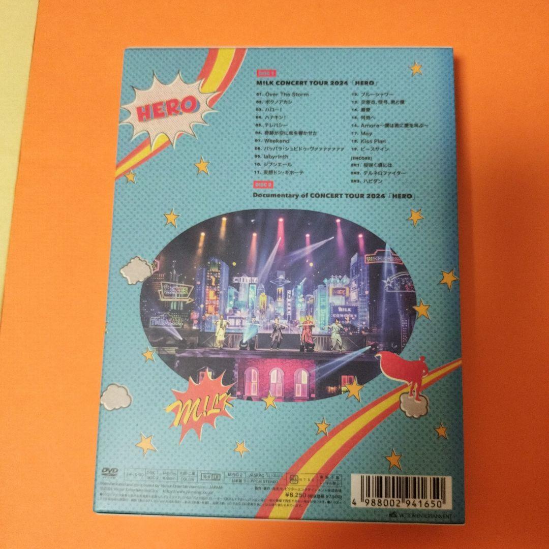 ミュージック M!LK CONCERT TOUR 2024 HERO DVD