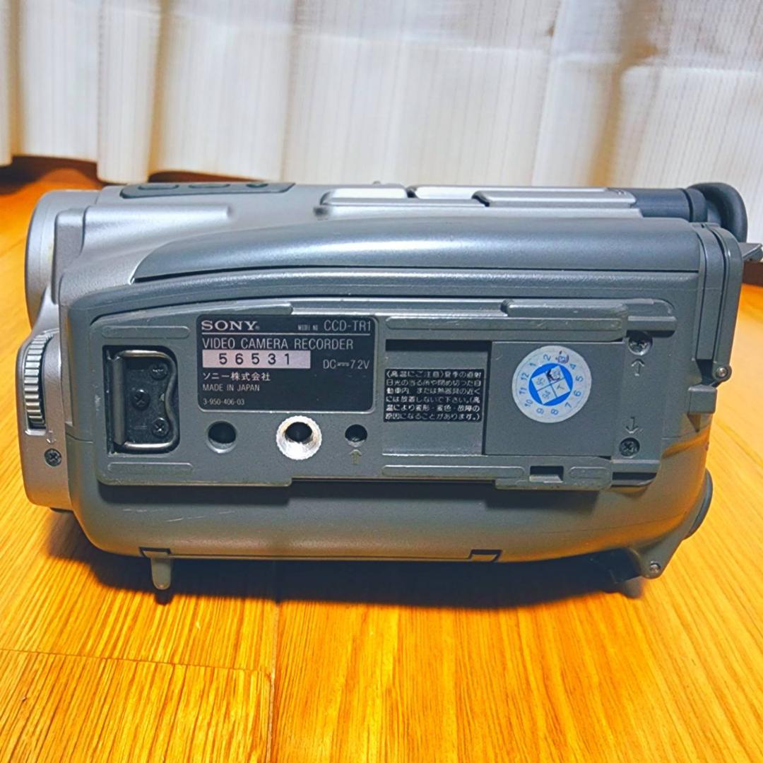 【動作確認済】SONY Hi8 高画質 ビデオカメラ AC アダプター セット