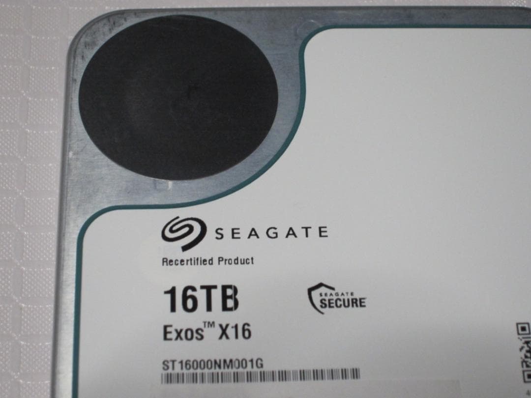 即日発送可 Seagate ST16000NM001G 16TBHDD ジャンク