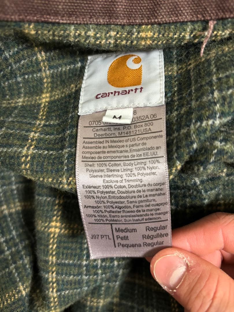Carhartt オリーブグリーン ジャケット M