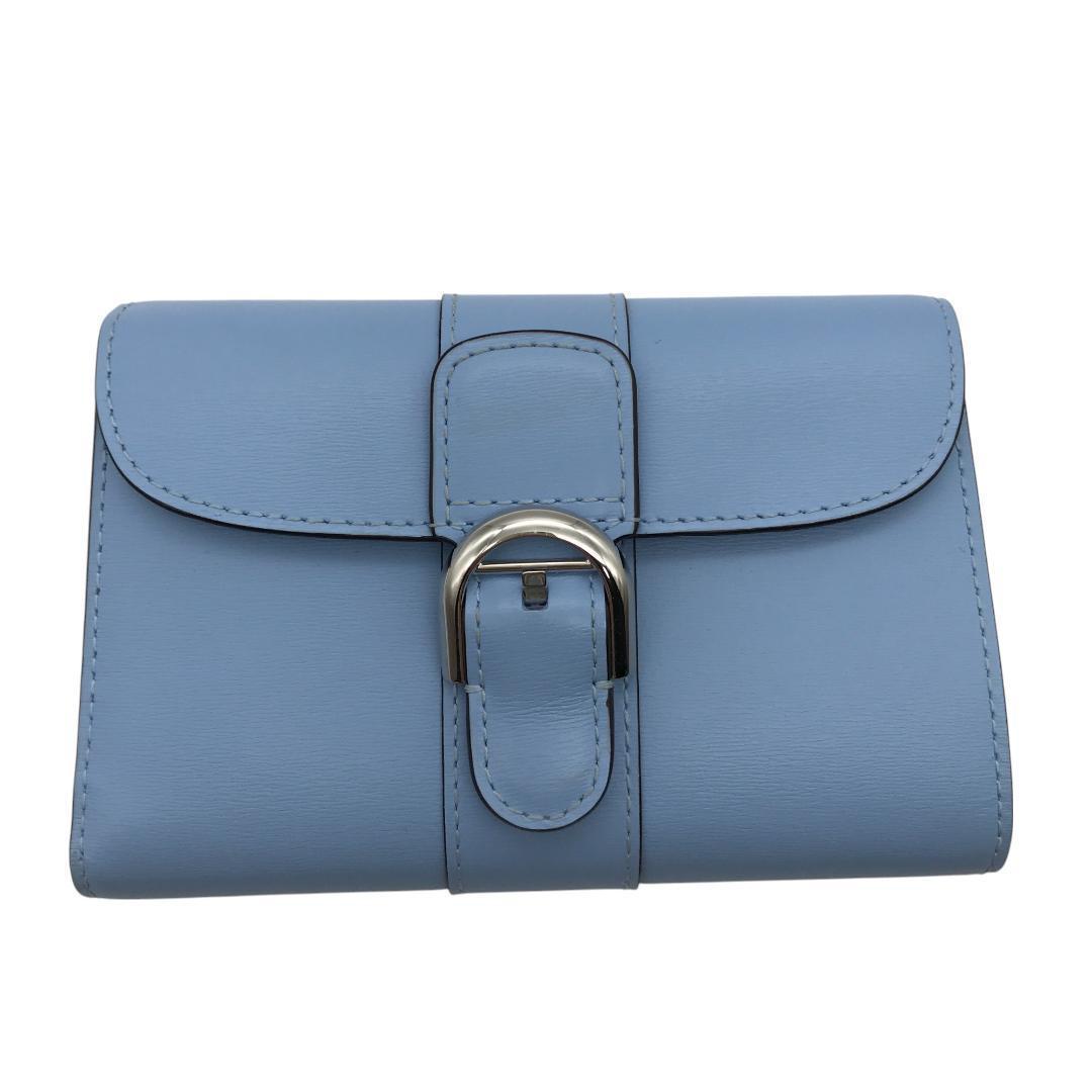 【極美品】DELVAUX デルヴォー ブリヨン コンパクトウォレット 折り 財布