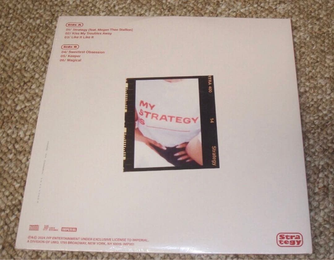 新品 TWICE Strategy Vinyl レコード LP 限定 トゥワイス