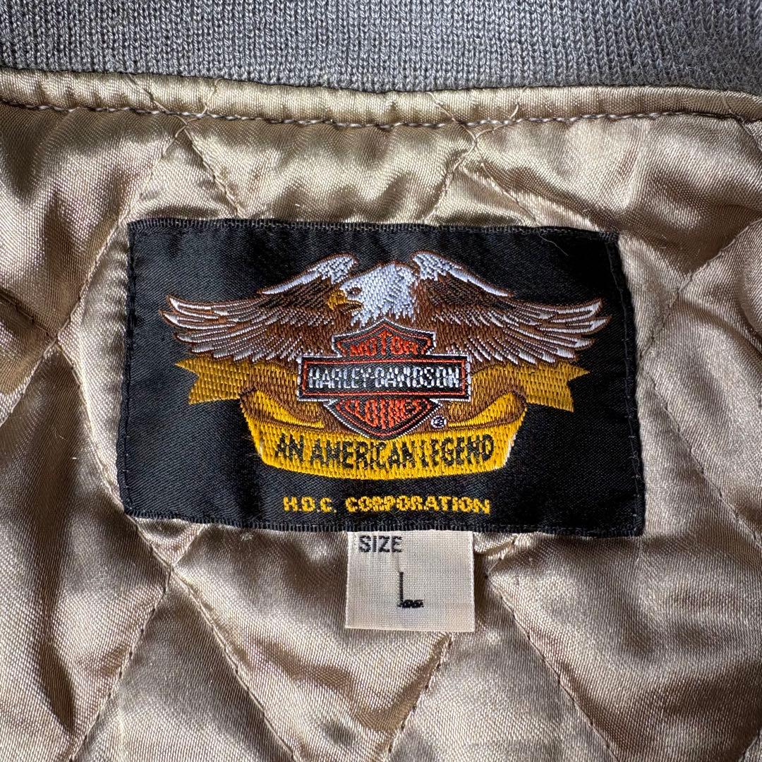 HARLEY DAVIDSON ヴィンテージ加工 MA-1 ボンバージャケット