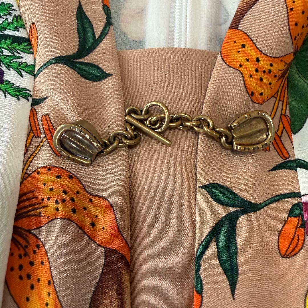 GUCCI 50 YEARS IN JAPAN フローラ シルク ワンピース 花