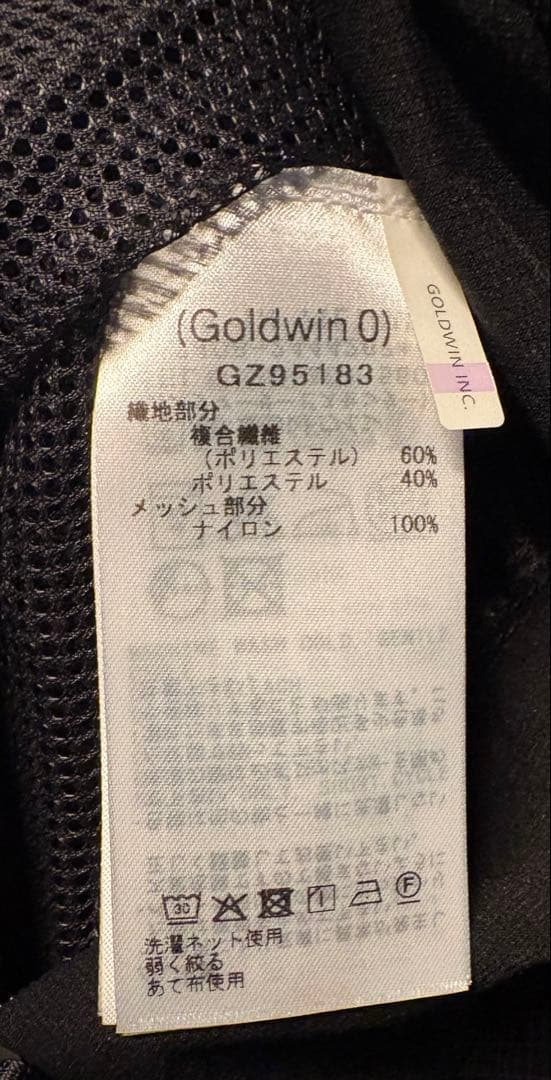 最終値下げ ゴールドウイン　ゼロ　フロントパックベスト 4 ブラック