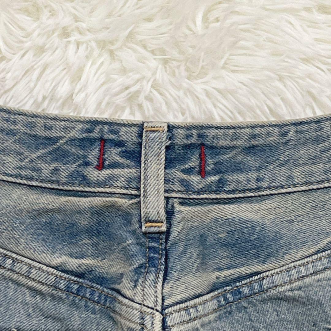Ray BEAMS / 別注 Dakota デニム 22インチ　レッドカード