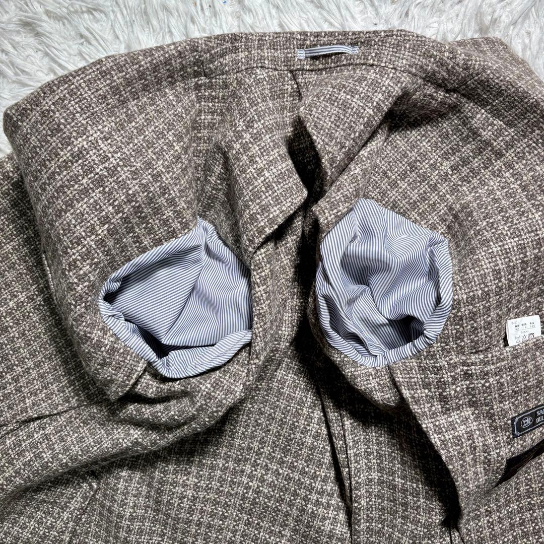 SARTORIA DEL GROGSO カノニコ　テーラードジャケット　シルク混