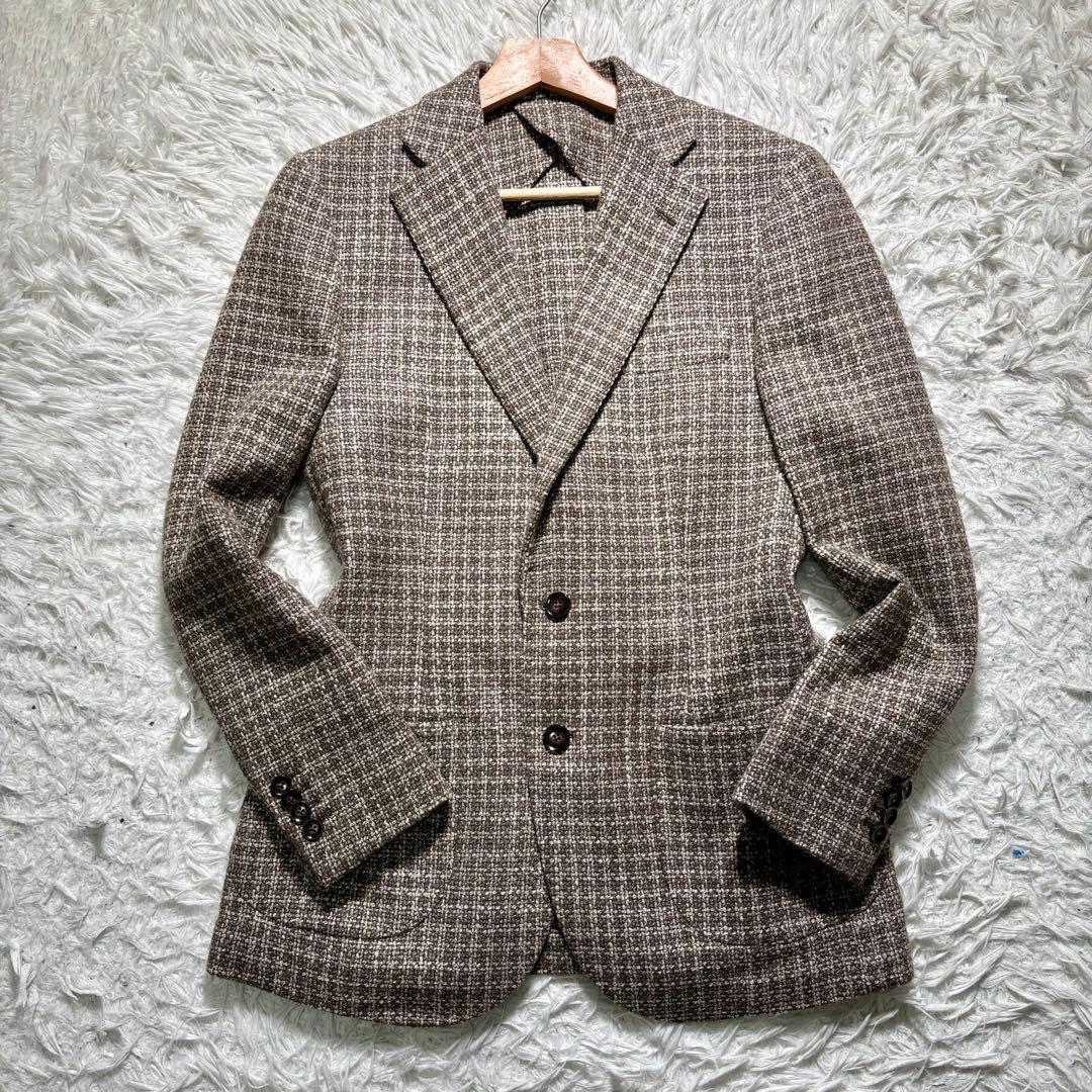 SARTORIA DEL GROGSO カノニコ　テーラードジャケット　シルク混