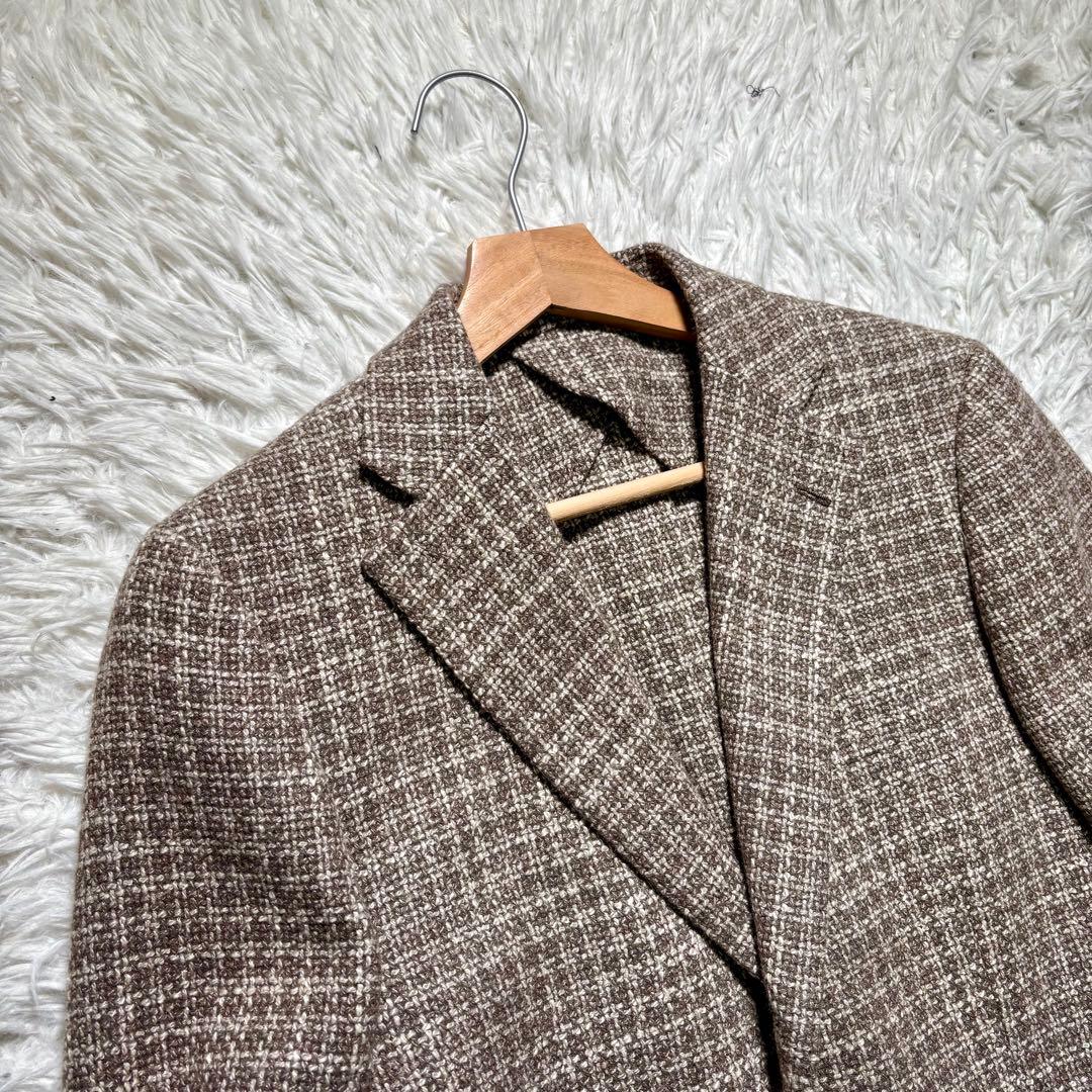 SARTORIA DEL GROGSO カノニコ　テーラードジャケット　シルク混