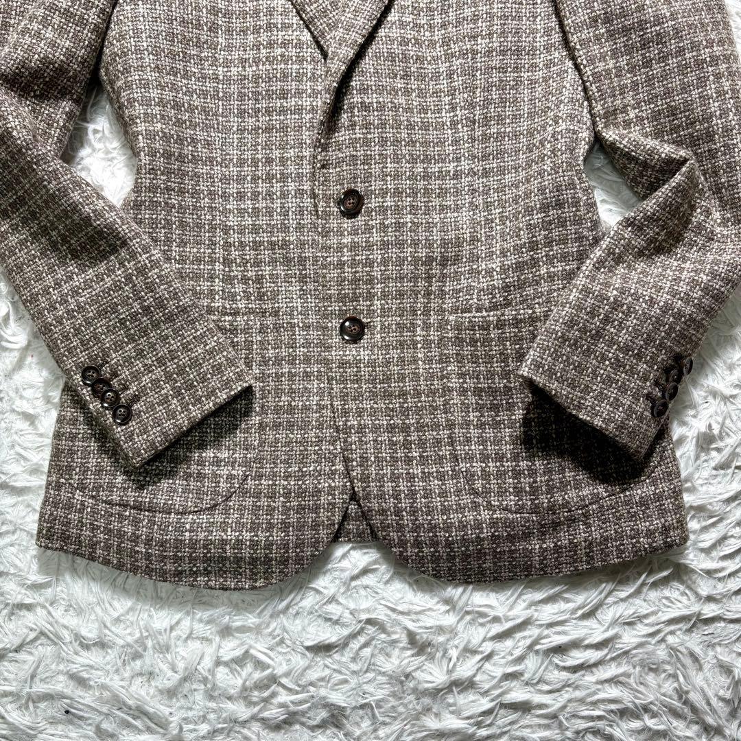 SARTORIA DEL GROGSO カノニコ　テーラードジャケット　シルク混