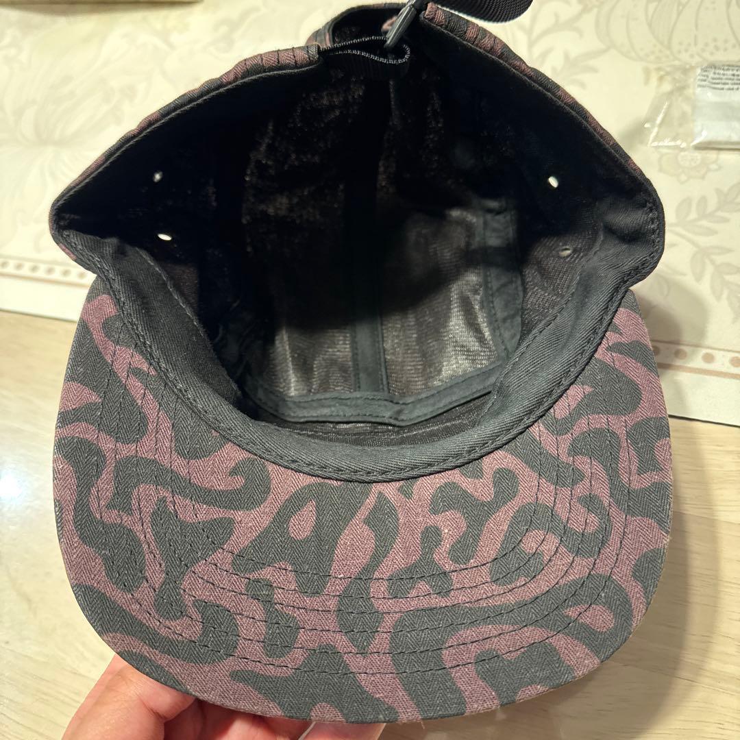 Supreme レオパード柄 キャップ