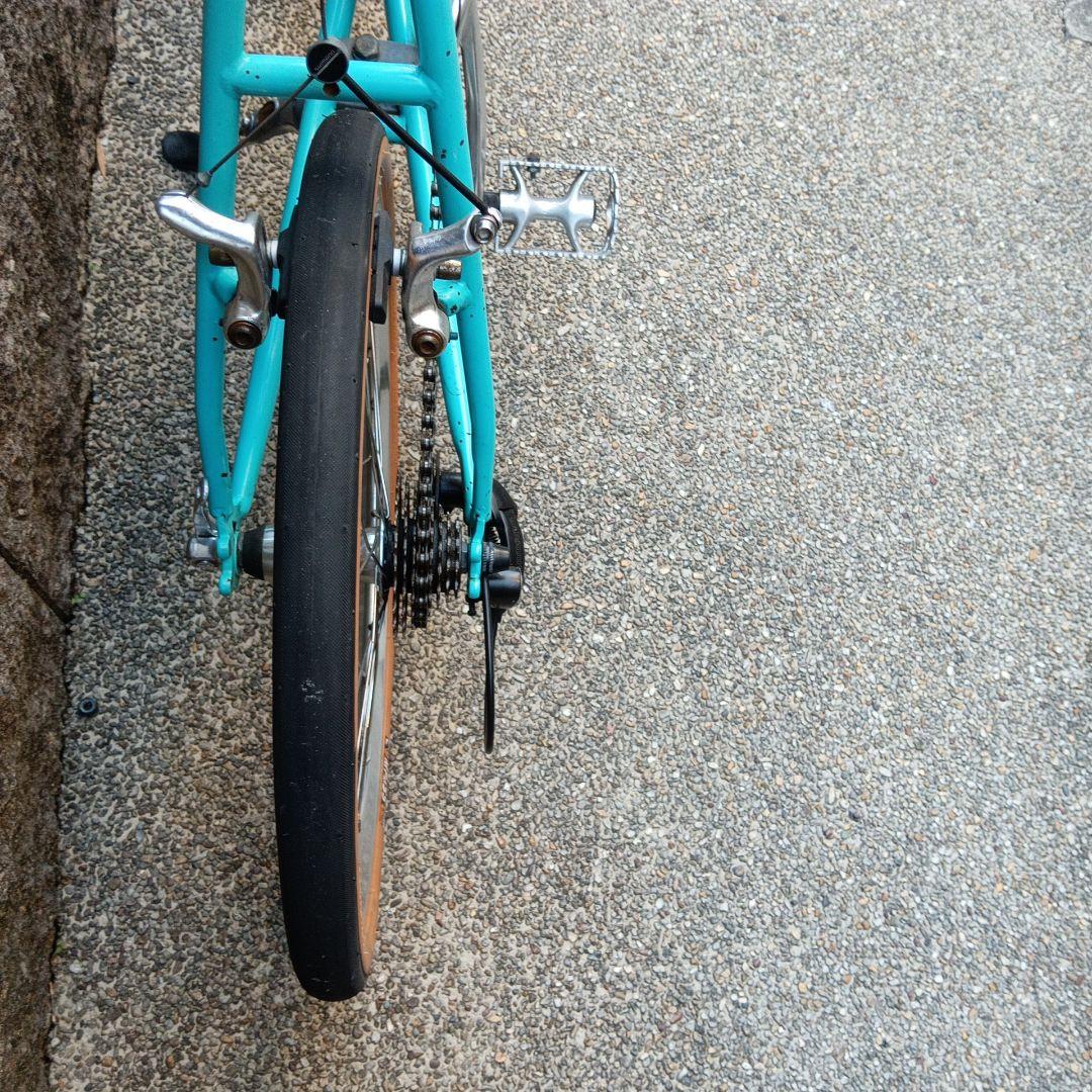 ターコイズ 小径自転車
