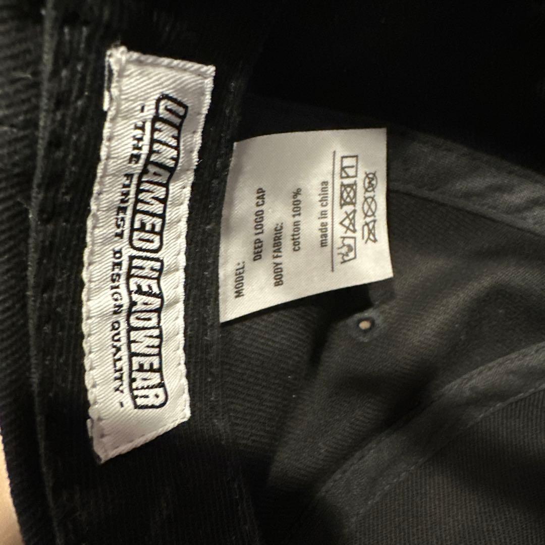 UNNAMED HEADWEAR DEEP LOGOブラック