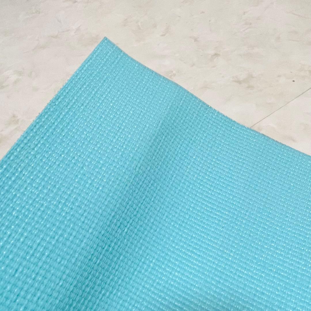 ♋ヨガマット　LAVA　ラバマット　２本セット　ケースおまけ　水色　紫