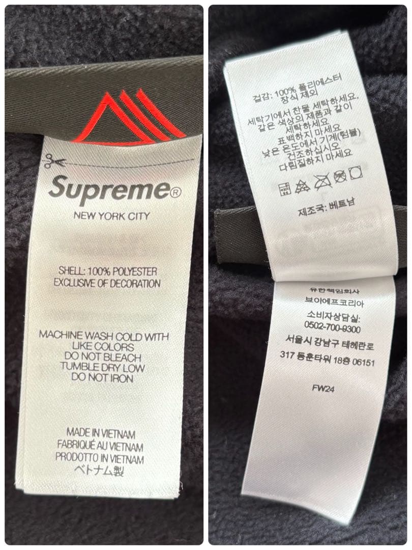 Supreme Polartec Pant ブラック L ポーラーテック パンツ