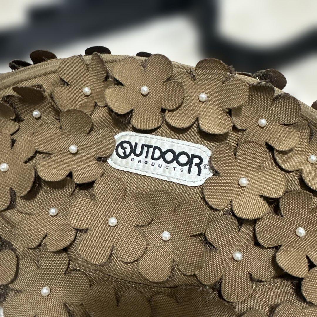 OUTDOOR ミュベールコラボ花柄ボディバッグ