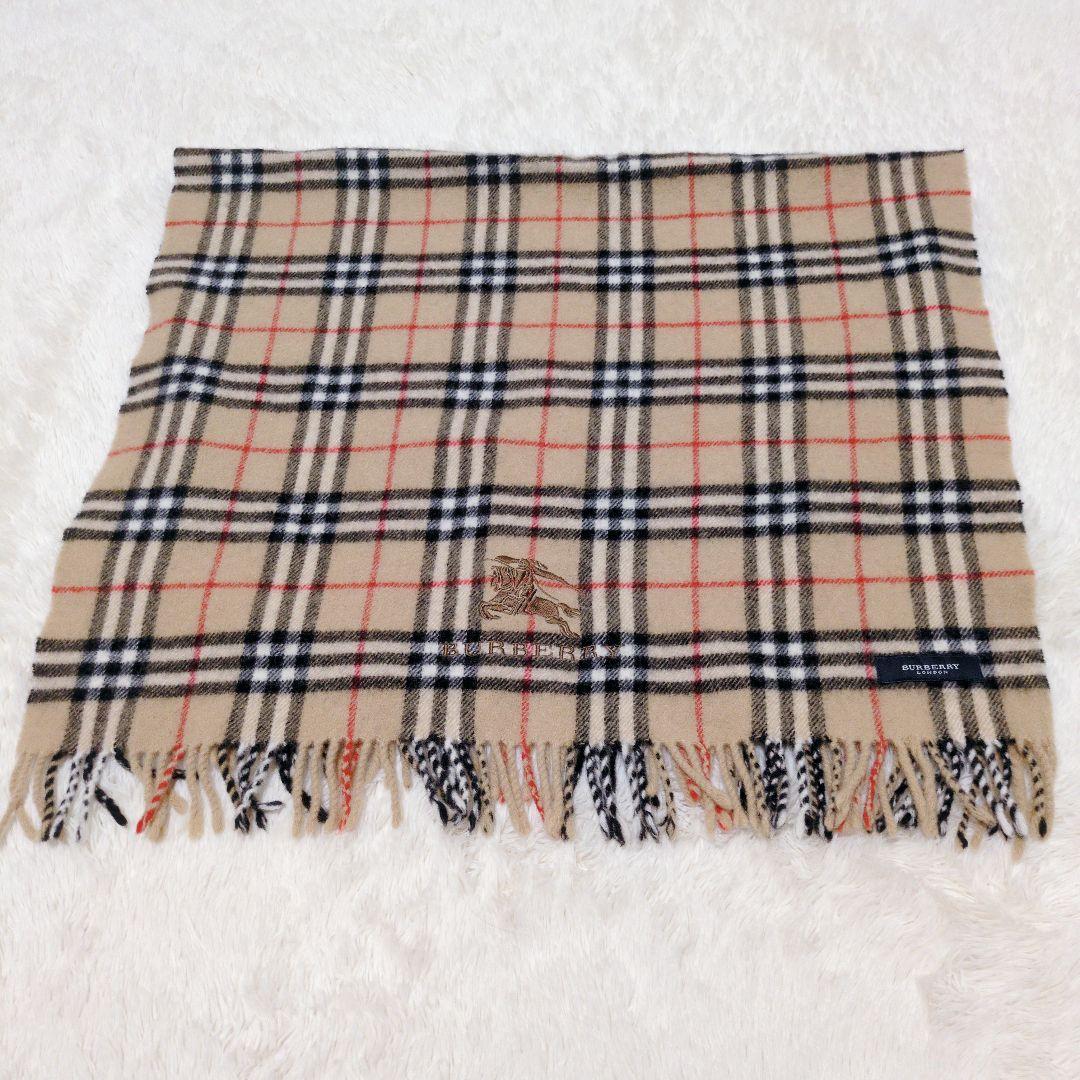 BURBERRY バーバリー ストール マフラー 膝掛け 大判 ノバチェック