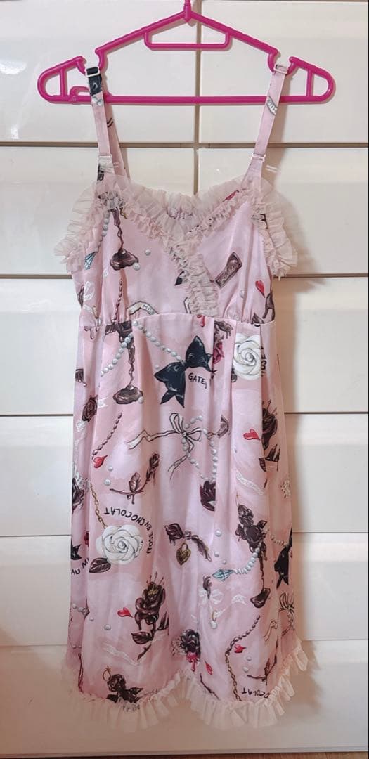 ♡*♡様 MILK ショコラローズ babydoll ワンピース ピンク