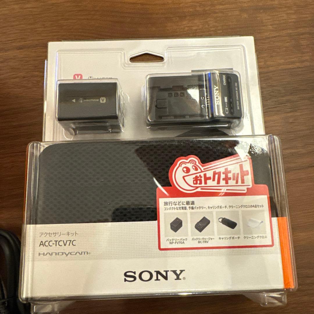ビデオカメラ SONY 4K handy cam