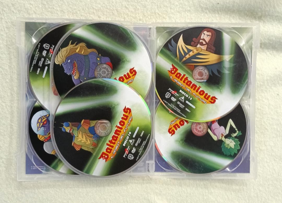 未来ロボ　ダルタニアス　イタリア語版　DVD全巻セット