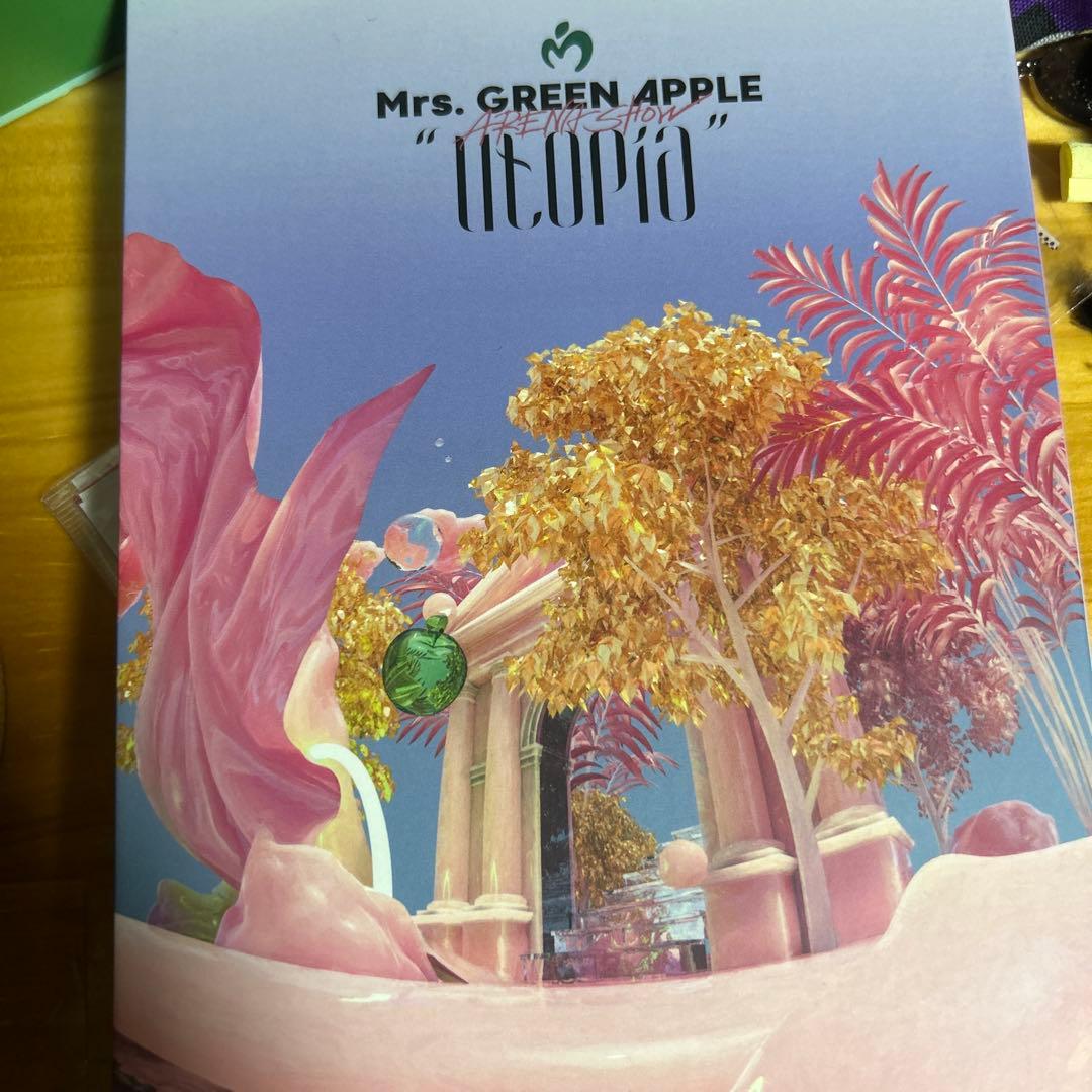 Mrs. GREEN APPLE utopia 初回限定盤2DVD、フォトブック