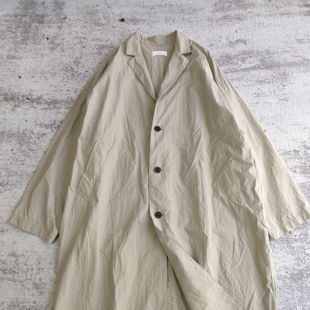 kagure/かぐれ/25ss/コットンシルクショップコート
