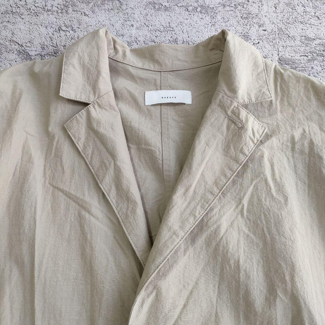 kagure/かぐれ/25ss/コットンシルクショップコート