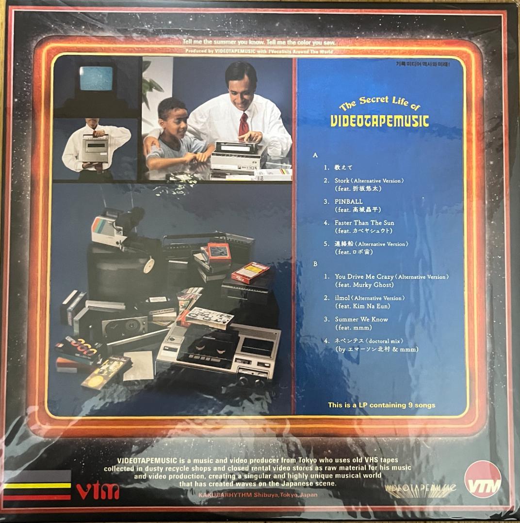 邦楽 The Secret Life of Videotapemusic LP