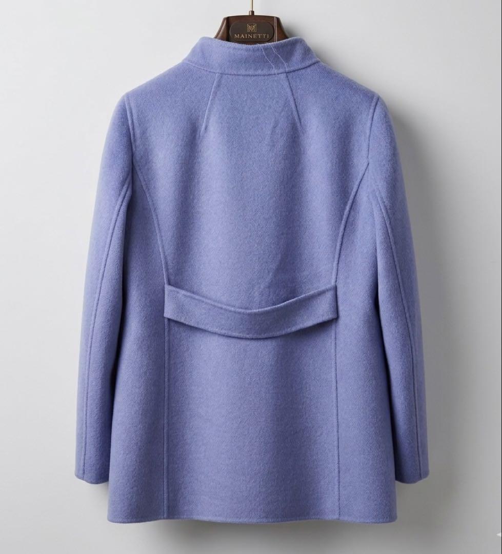 【美品】Leilian レリアン カシミヤ100% スタンドカラーコート