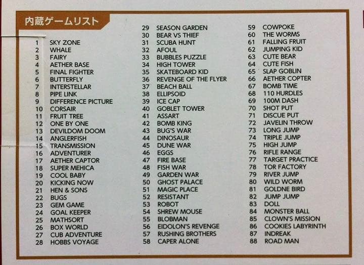 FC CUBE 88 FC用ゲーム互換機 ファミコン互換機