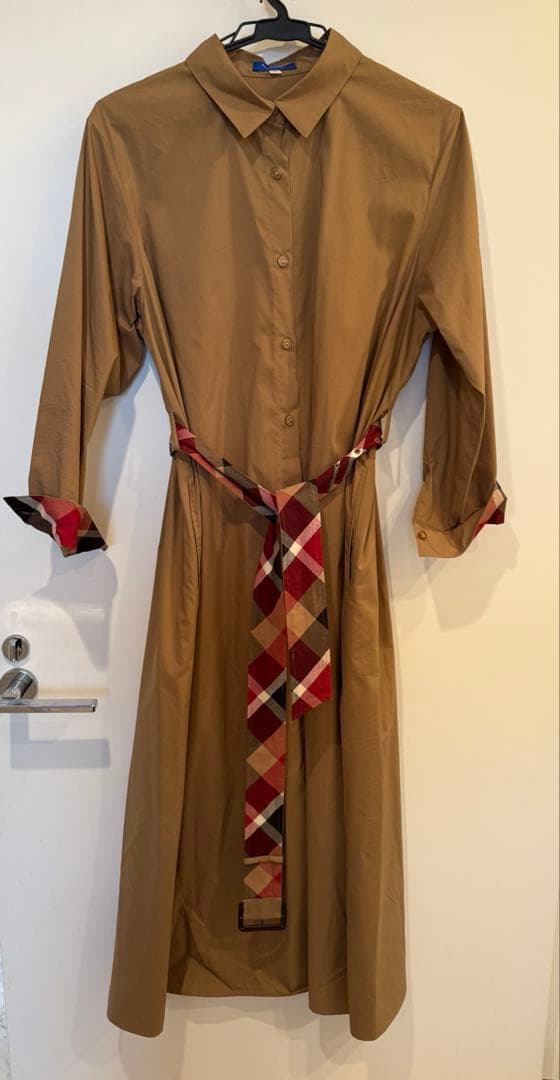 4/6まで！BLUE LABEL トレンチコート シャツワンピース 36
