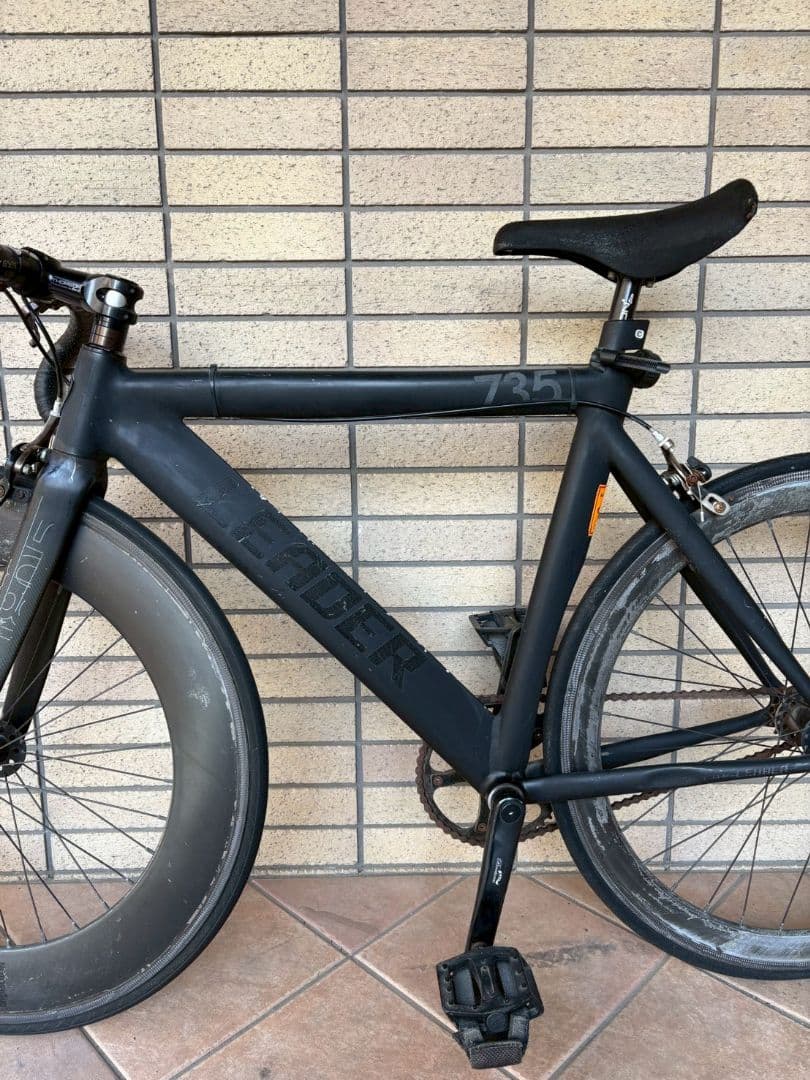 VERDER 735 ピストバイク マットブラック