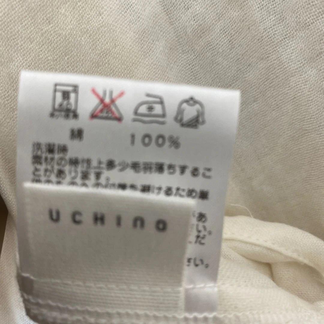 UCHINO ガーゼ　パジャマ　ルームウェア　授乳服　ご高齢の方