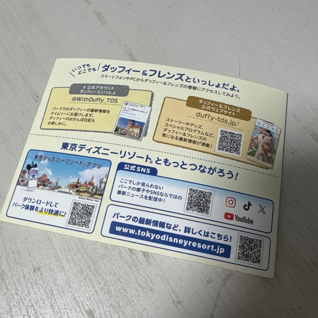 nooon 新品未使用 ダッフィー ポージープラッシー
