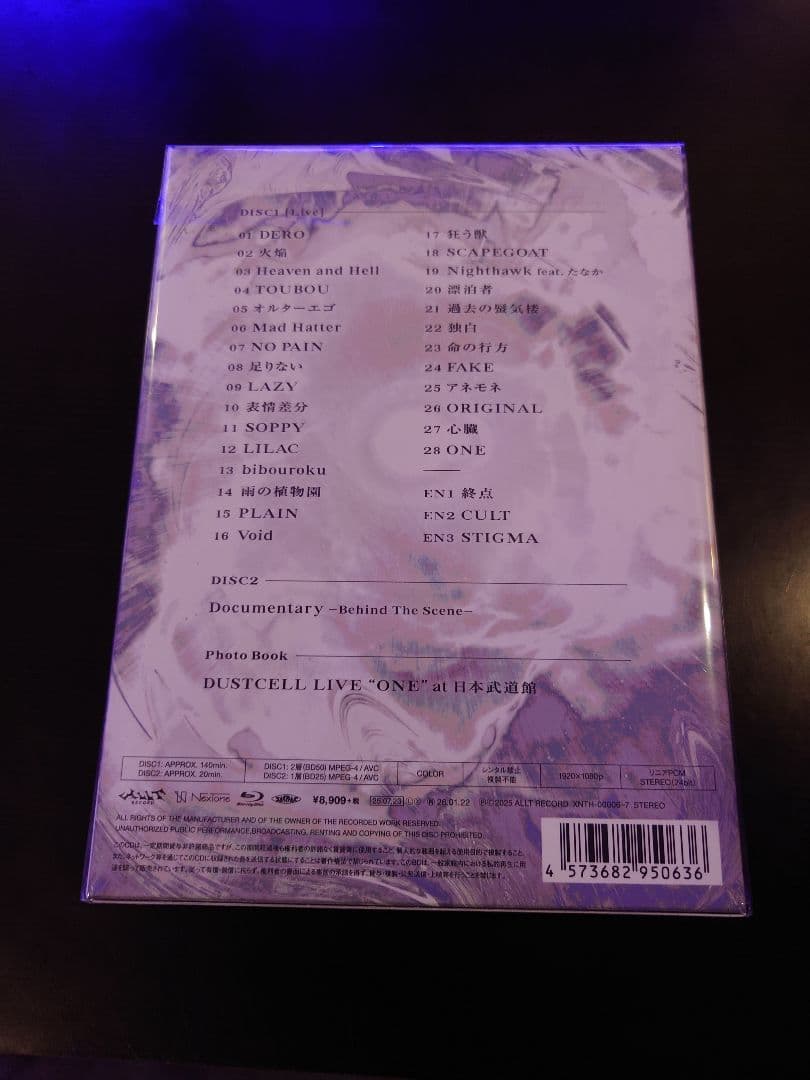 DUSTCELL LIVE ONE フォトブック付き