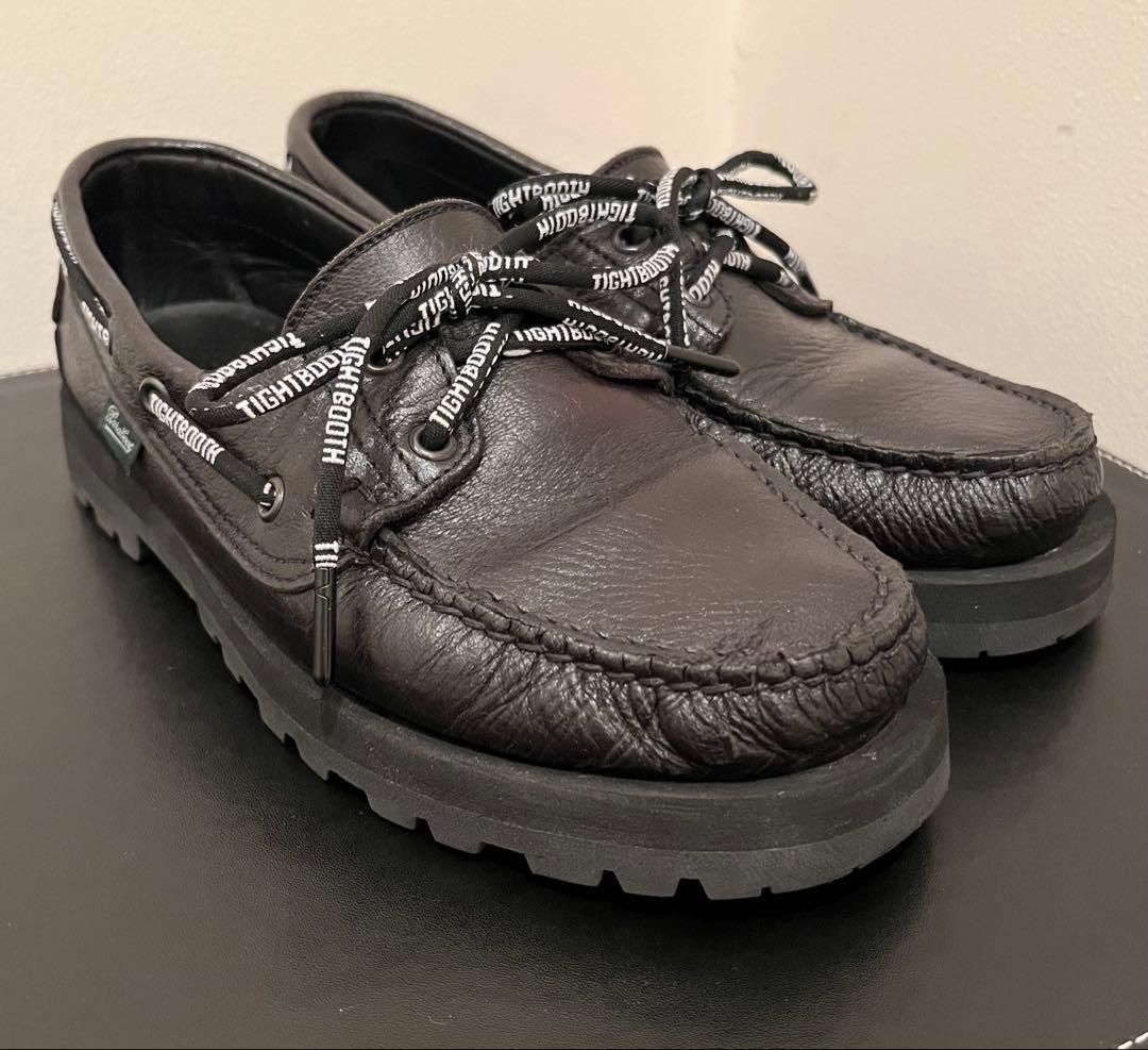 PARABOOT TIGHTBOOTH BIRTHデッキシューズ 6.5 黒