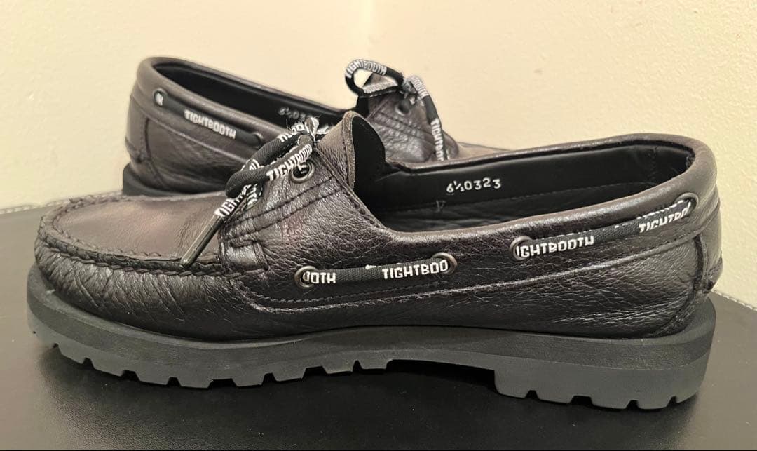 PARABOOT TIGHTBOOTH BIRTHデッキシューズ 6.5 黒