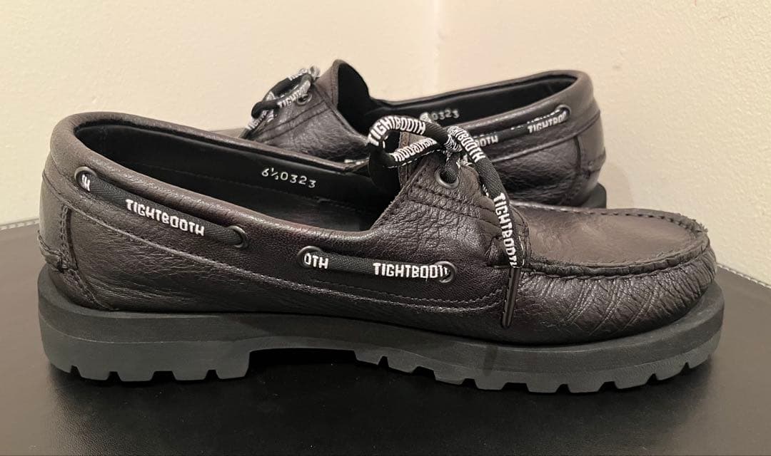 PARABOOT TIGHTBOOTH BIRTHデッキシューズ 6.5 黒